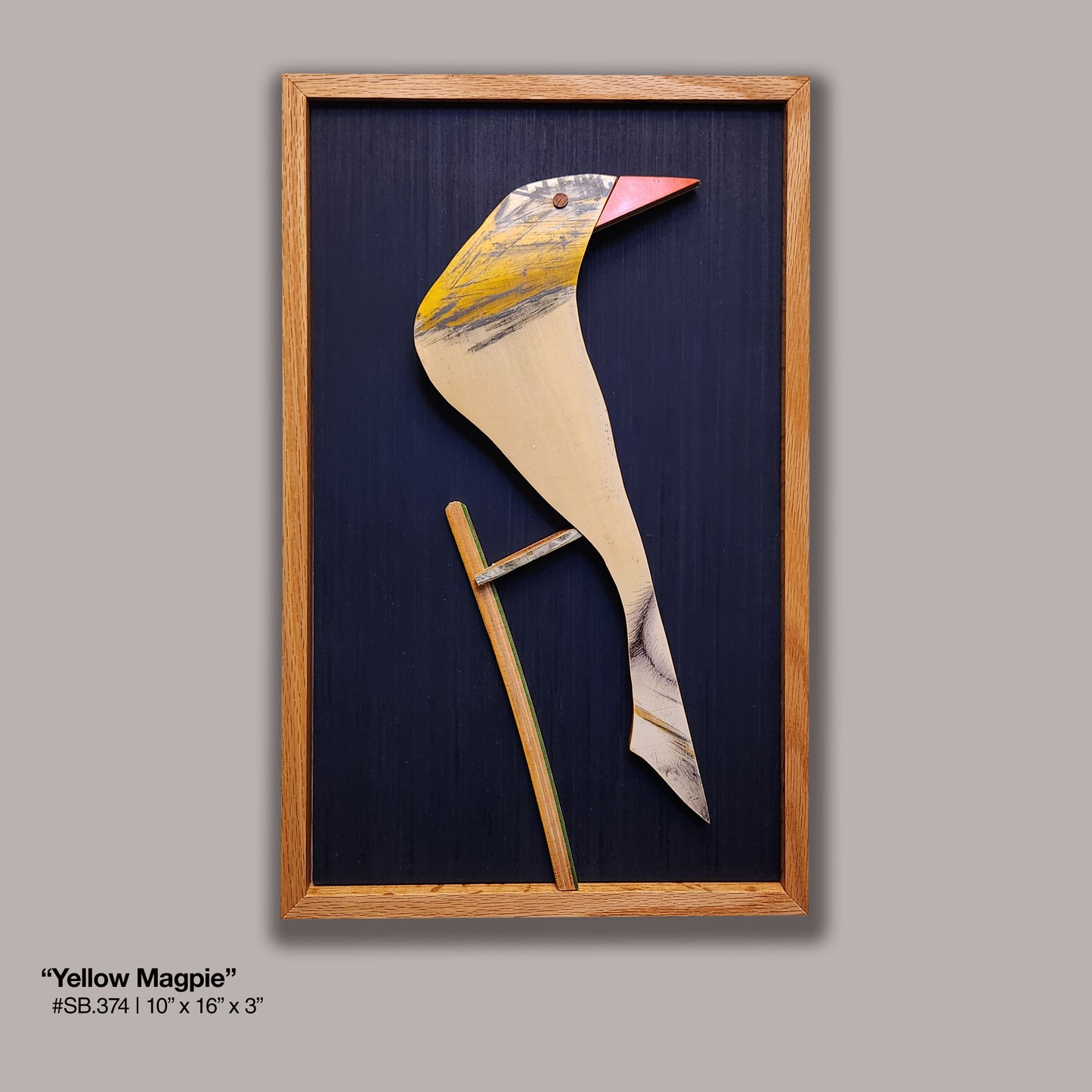 "Yellow Magpie" Poser Skatebird