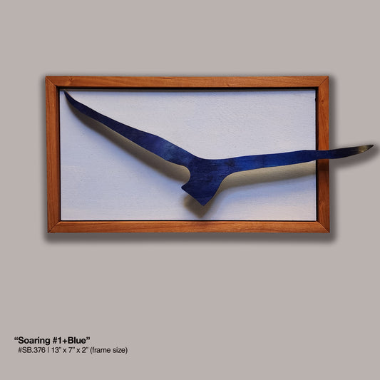 "Soaring #1+Blue" Gull Skatebird