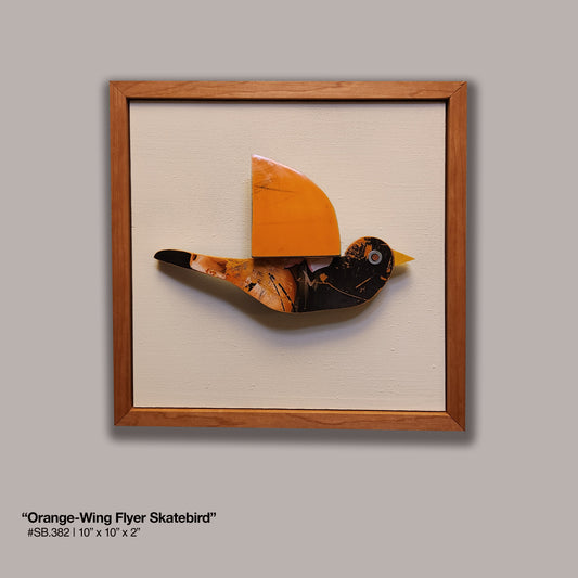 "Orange-Wing Flyer" Graphic Skatebird
