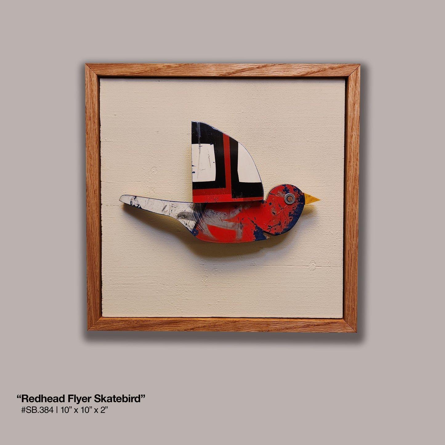 "Redhead Flyer" Graphic Skatebird