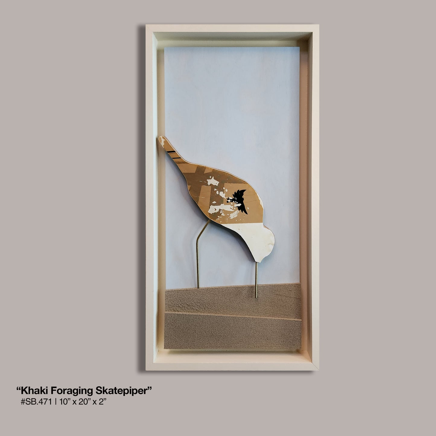 "Khaki-Foraging Skatepiper"
