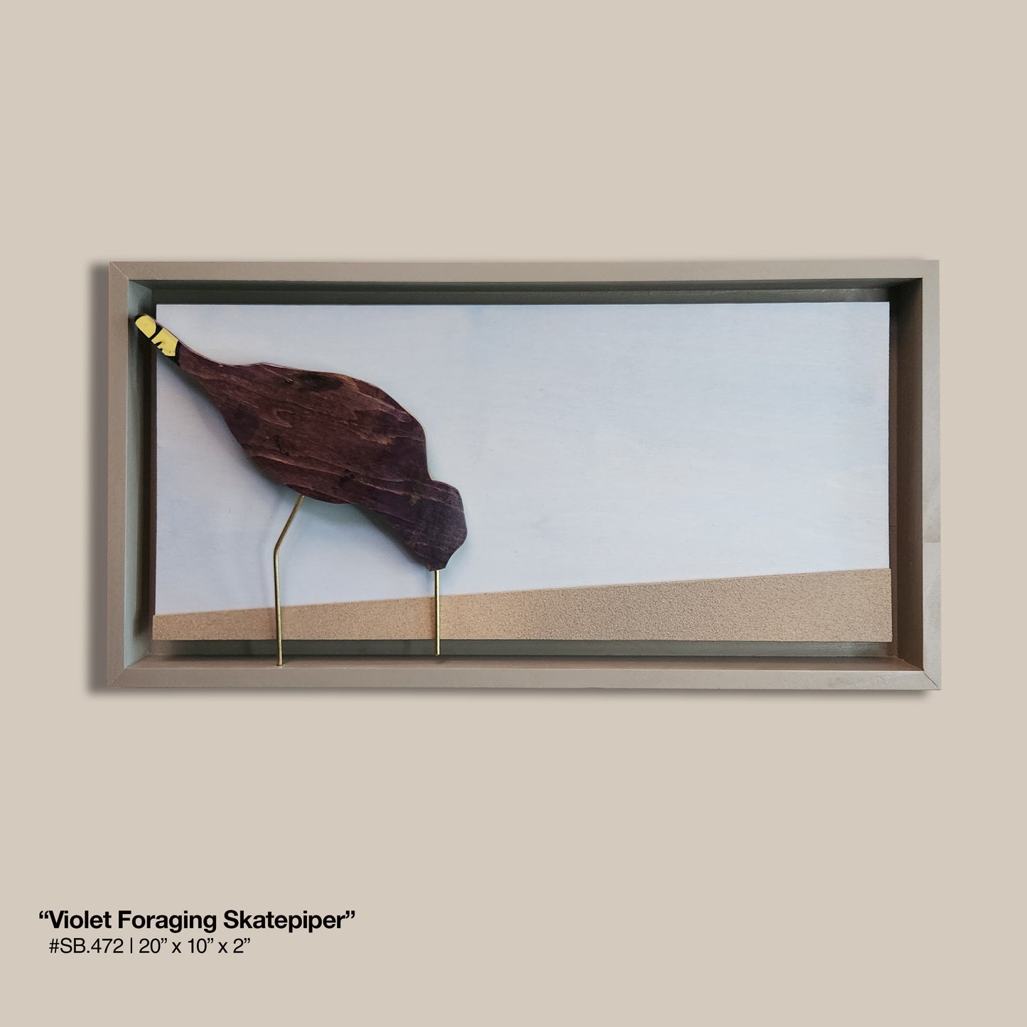 "Violet-Foraging Skatepiper"