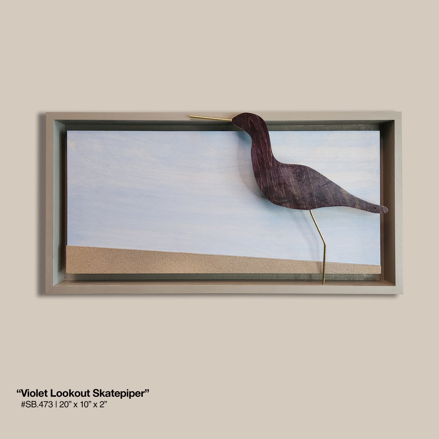 "Violet-Lookout Skatepiper"