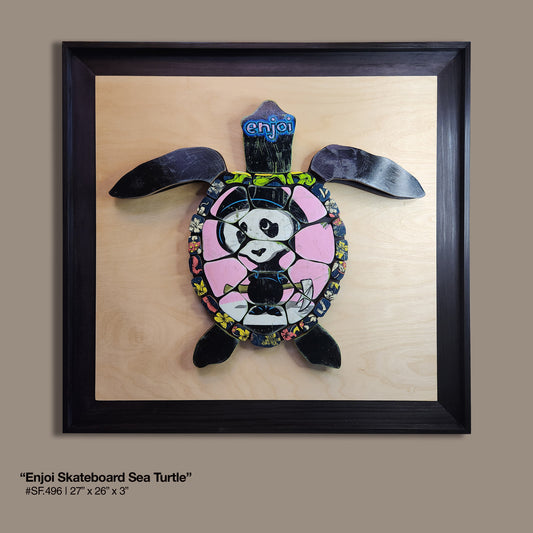 "Enjoi Skateboard Sea Turtle"