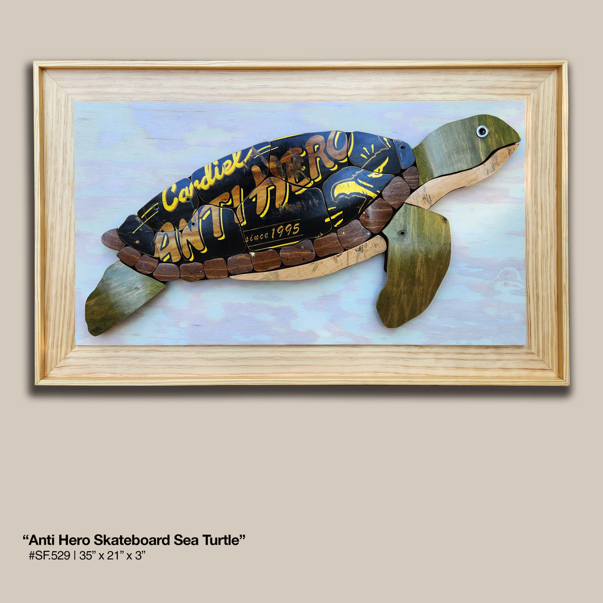Anti Hero Skateboard Sea Turtle